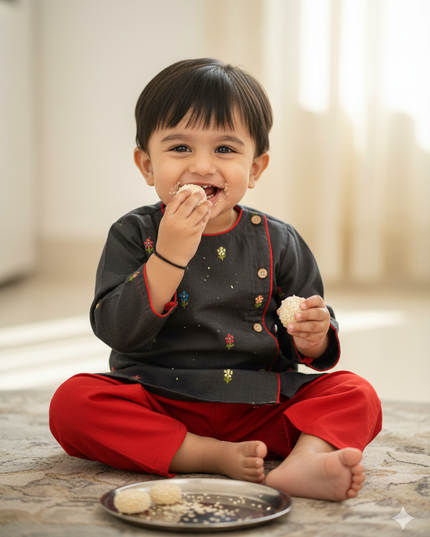 🖤 Sankranti Black Special Edition - Exclusive Boys Collection - Traditional Festive Wear