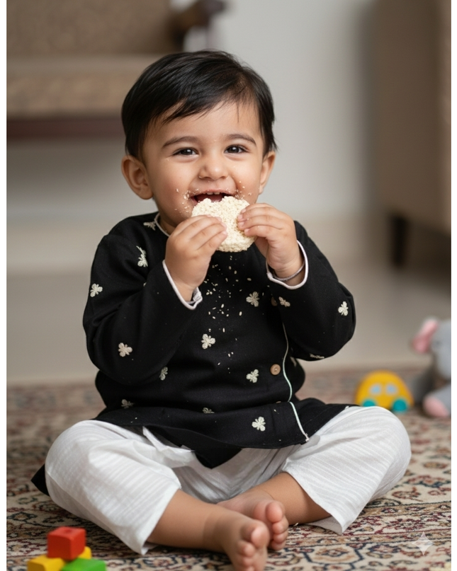 🖤 Sankranti Black Special Edition - Exclusive Boys Collection - Traditional Festive Wear