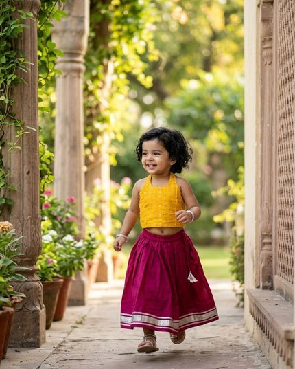 Mirror Lehenga Set