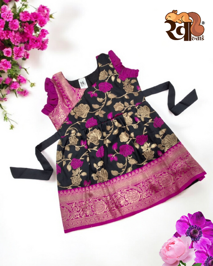 🖤 Sankranti Black Special Edition - Exclusive Girls Collection - Traditional Festive Wear