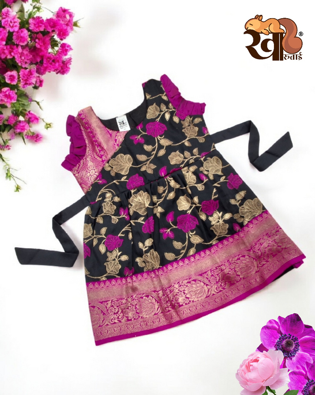 🖤 Sankranti Black Special Edition - Exclusive Girls Collection - Traditional Festive Wear