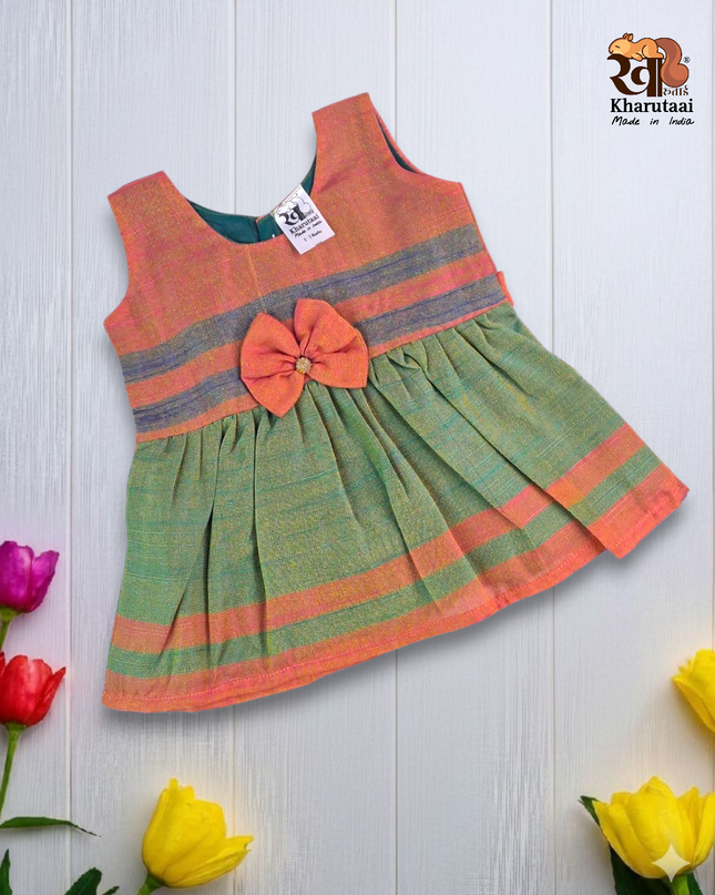 Small Designer Frock - Festive Outfit - Ethnic Collection