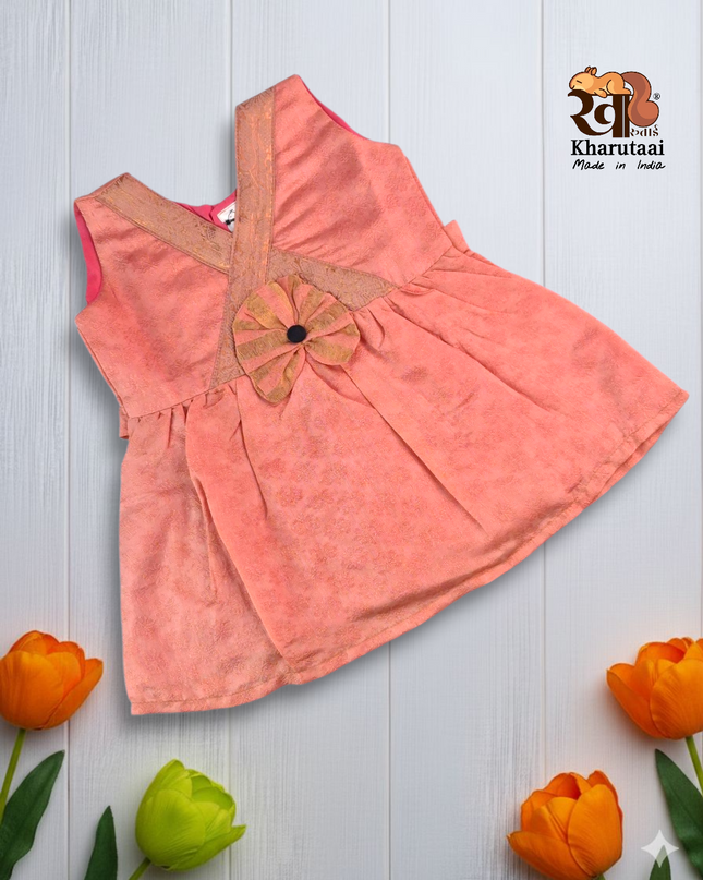 Small Designer Frock - Festive Outfit - Ethnic Collection
