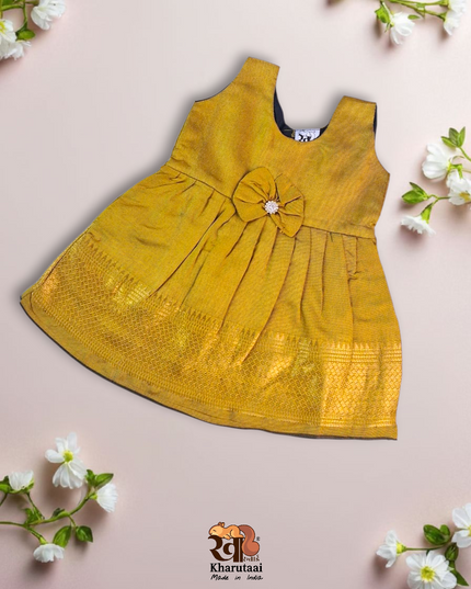 Small Designer Frock - Festive Outfit - Ethnic Collection