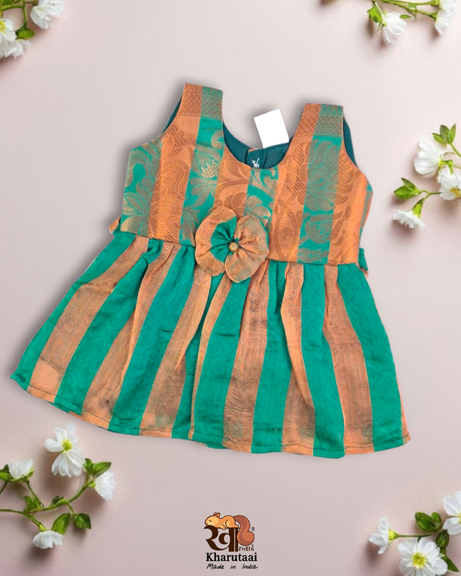 Small Designer Frock - Festive Outfit - Ethnic Collection