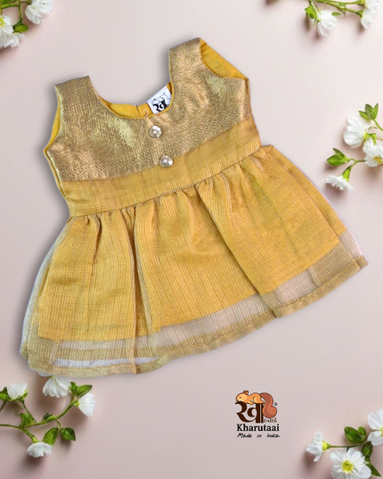 Small Designer Frock - Festive Outfit - Ethnic Collection