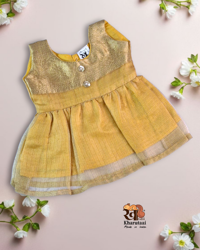 Small Designer Frock - Festive Outfit - Ethnic Collection
