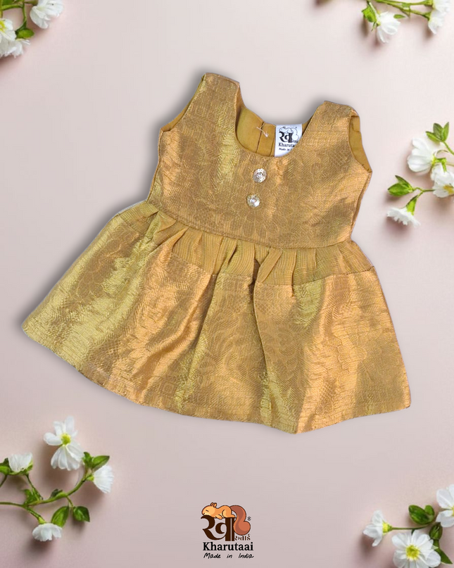 Small Designer Frock - Festive Outfit - Ethnic Collection