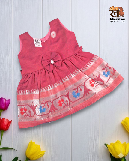 Small Designer Frock - Festive Outfit - Ethnic Collection