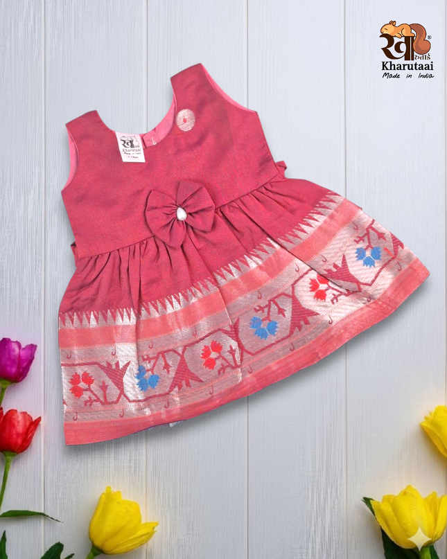 Small Designer Frock - Festive Outfit - Ethnic Collection