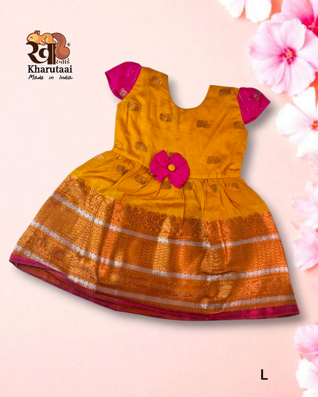Large Designer Frock - Festive Outfit - Ethnic Collection