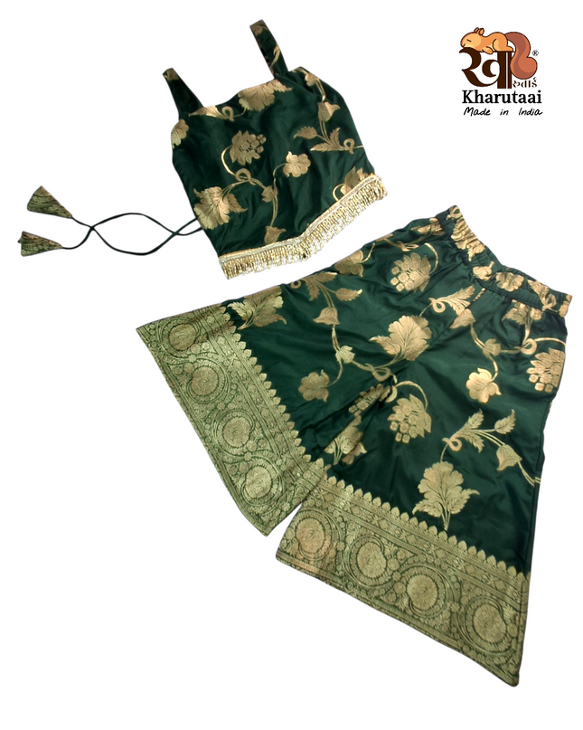 Banarasi Plazo - Festive Outfit - Ethnic Collection
