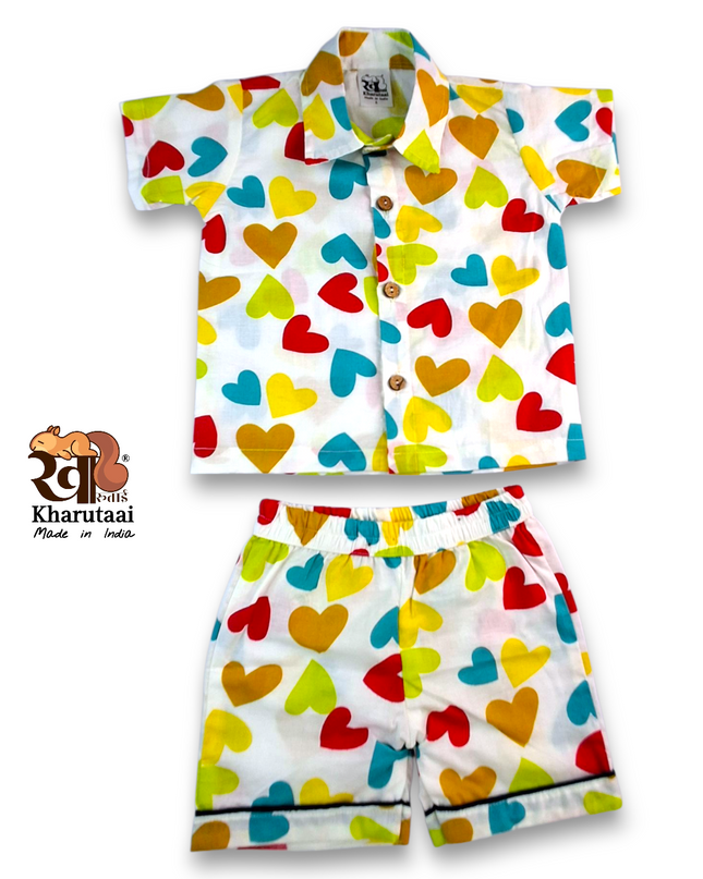 Boys Cotton Co-ord Sets