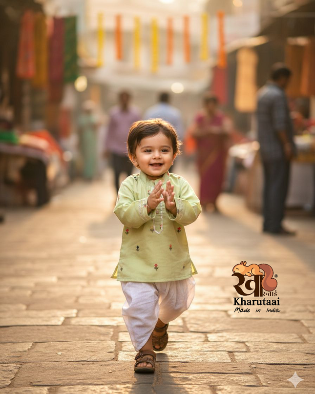Mal Kurta Dhoti Boys Set  - Festive Outfit - Ethnic Collection
