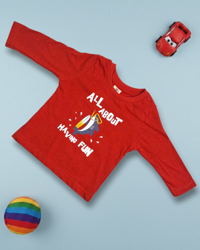 Kids Hosiery Full Sleeves T-Shirt (Fun)