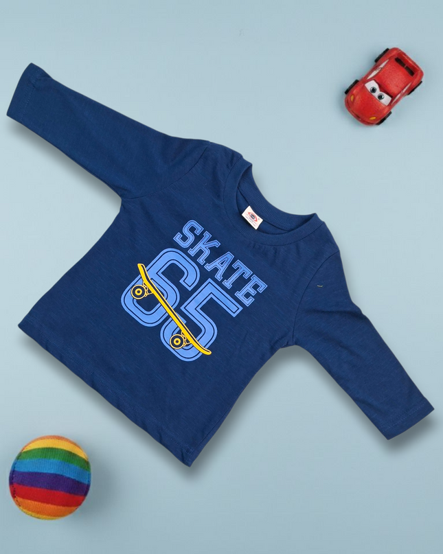 Kids Hosiery Full Sleeves T-Shirt (Skate)