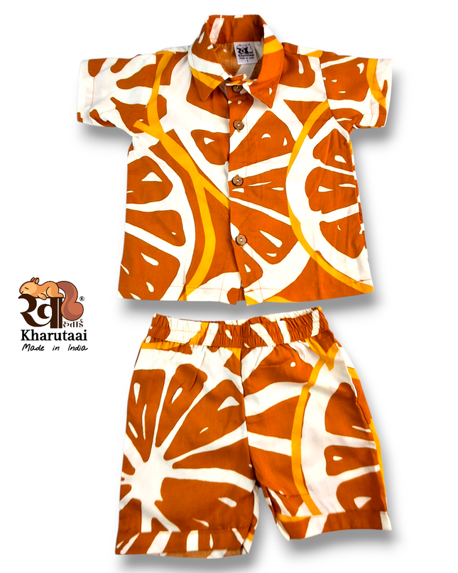 Boys Cotton Co-ord Sets