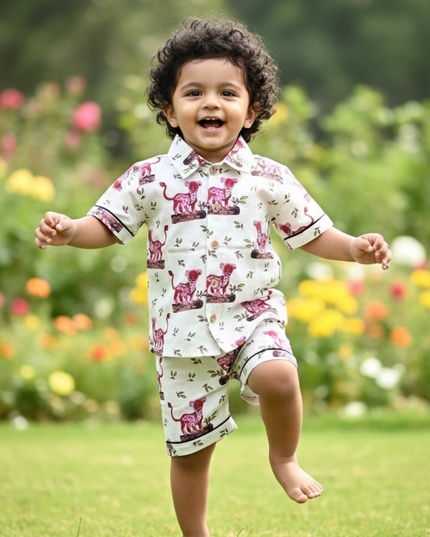 Boys Cotton Co-ord Sets