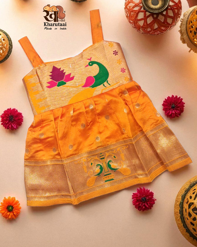 Paithani Frocks - Festive Outfit - Ethnic Collection