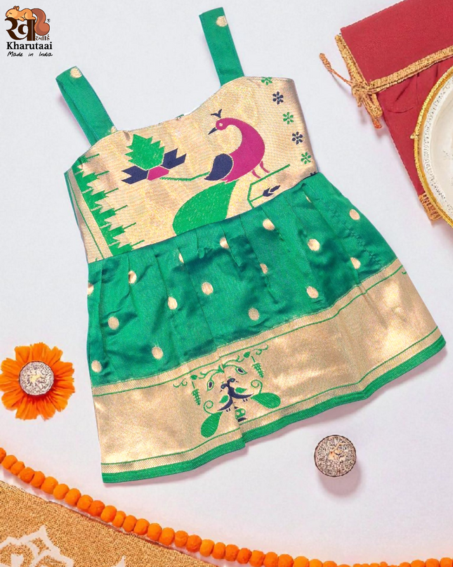 Paithani Frocks - Festive Outfit - Ethnic Collection