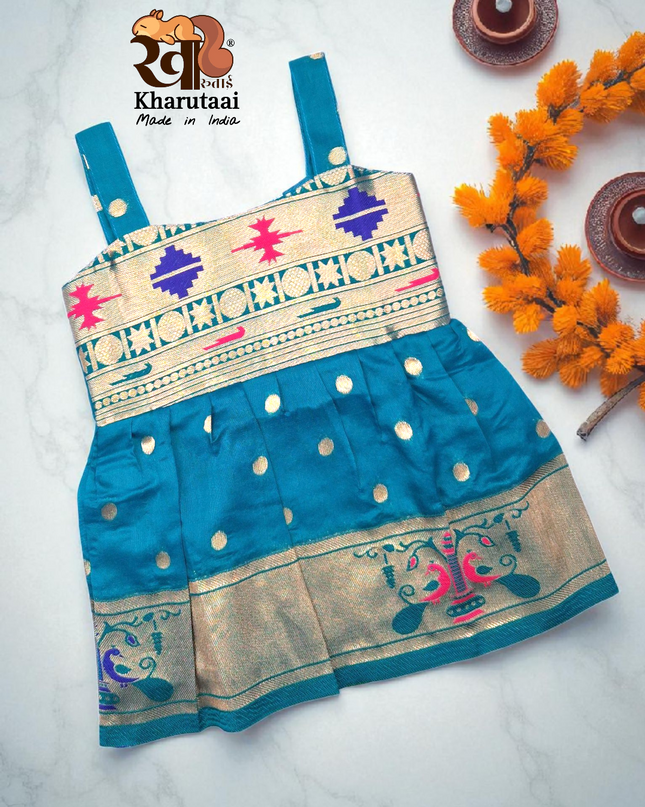 Paithani Frocks - Festive Outfit - Ethnic Collection