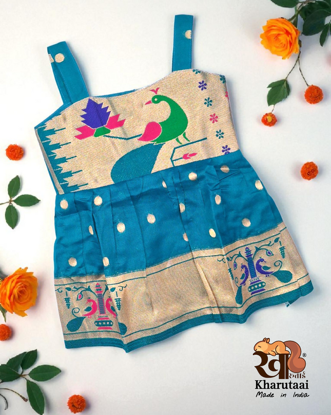 Paithani Frocks - Festive Outfit - Ethnic Collection