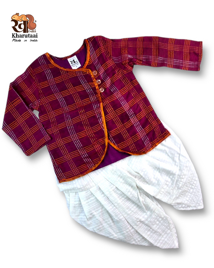 Saree Sherwani - Festive Outfit - Ethnic Collection