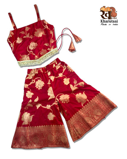 Banarasi Plazo - Festive Outfit - Ethnic Collection
