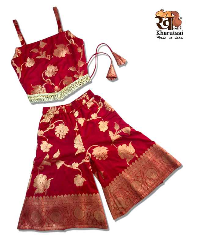Banarasi Plazo - Festive Outfit - Ethnic Collection