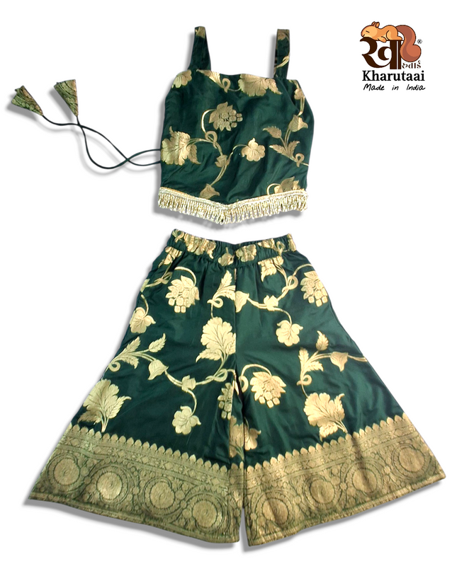 Banarasi Plazo - Festive Outfit - Ethnic Collection