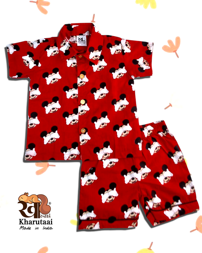 Boys Cotton Co-ord Sets
