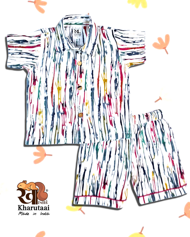 Boys Cotton Co-ord Sets
