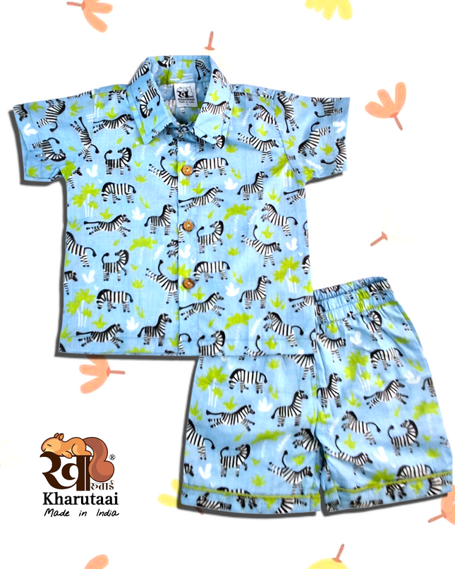 Boys Cotton Co-ord Sets