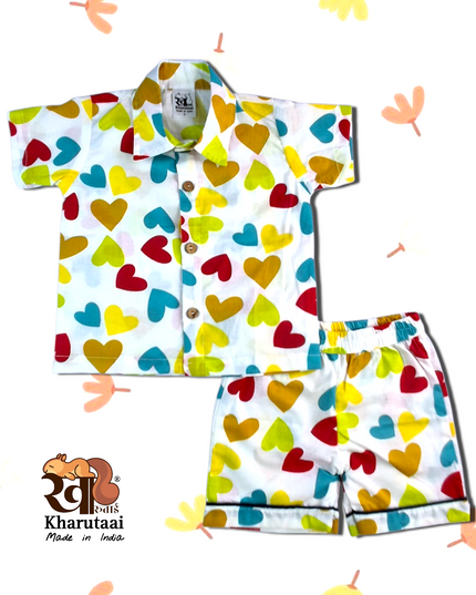 Boys Cotton Co-ord Sets