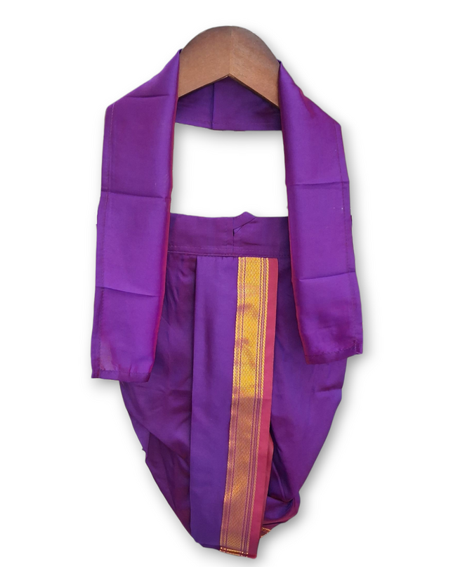 Boys Silk Dhoti - Dhoti Uparna - Festive Outfit - Ethnic Collection