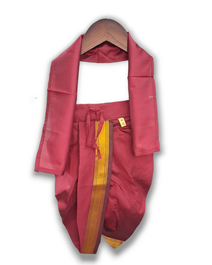 Boys Silk Dhoti - Dhoti Uparna - Festive Outfit - Ethnic Collection