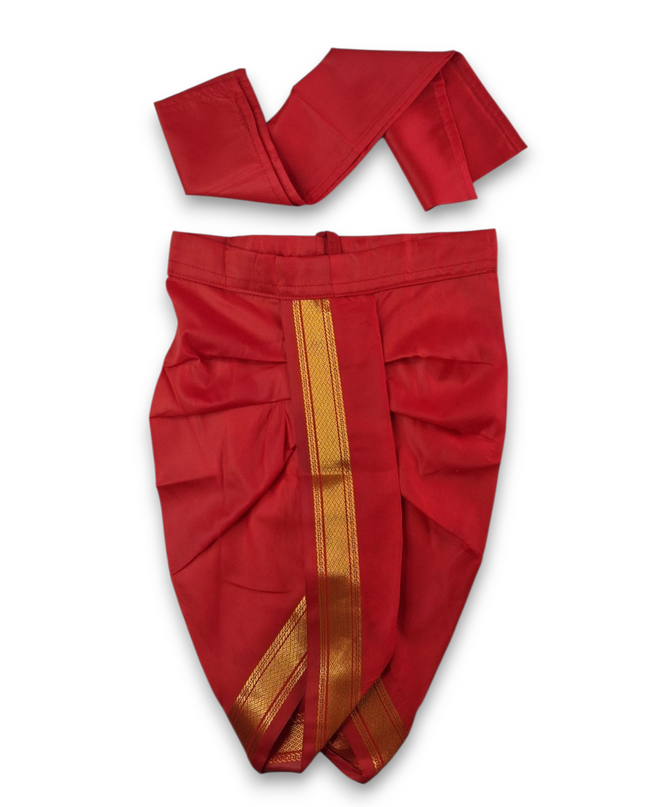Boys Silk Dhoti - Dhoti Uparna - Festive Outfit - Ethnic Collection