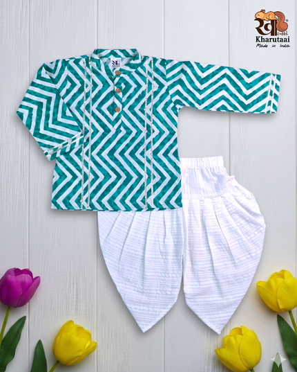 Premium Kurta Dhoti Boys Set - Festive Outfit - Ethnic Collection