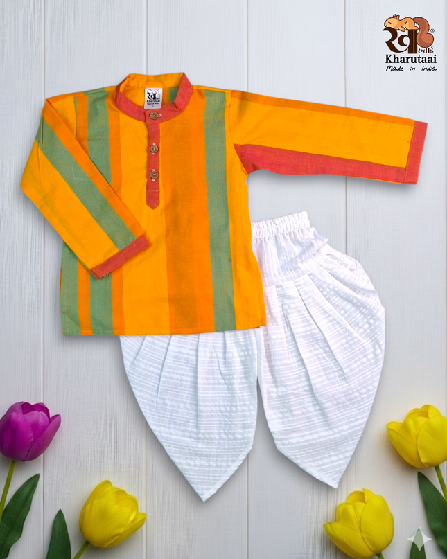 Premium Kurta Dhoti Boys Set - Festive Outfit - Ethnic Collection