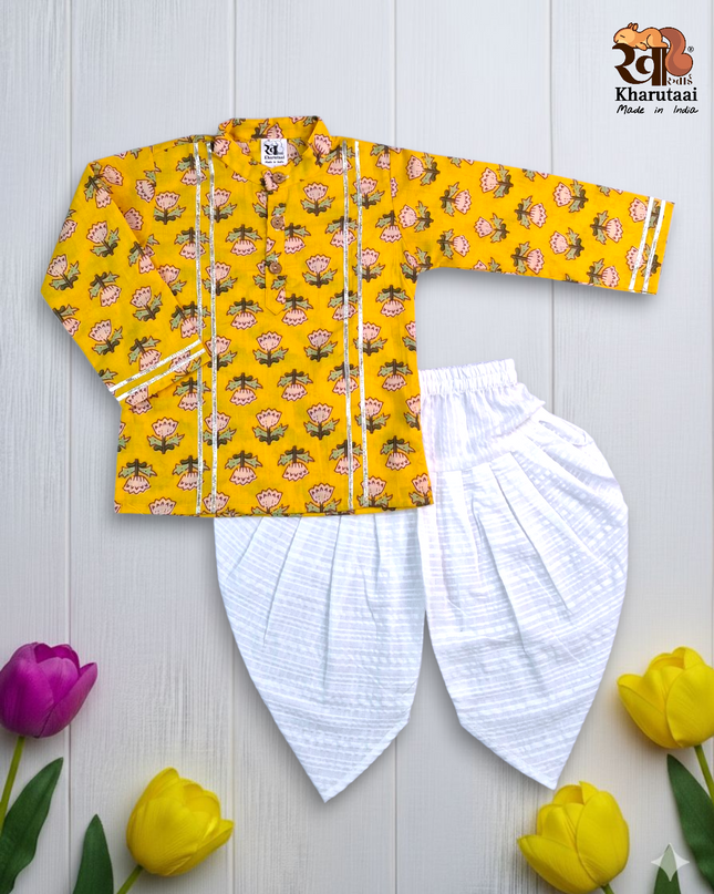 Premium Kurta Dhoti Boys Set - Festive Outfit - Ethnic Collection