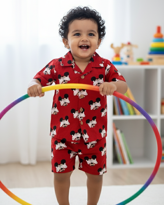 Boys Cotton Co-ord Sets