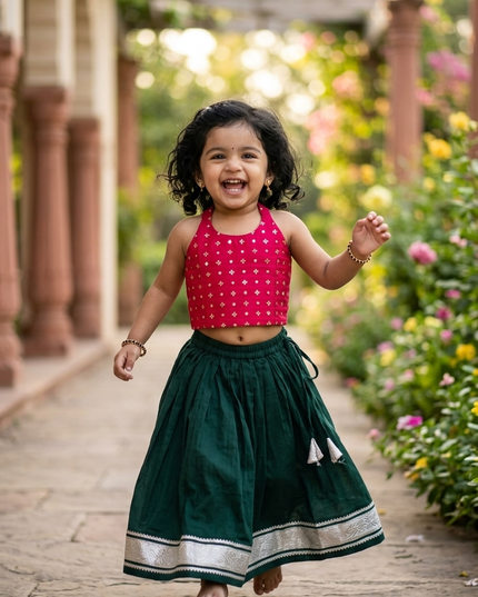 Mirror Lehenga Set