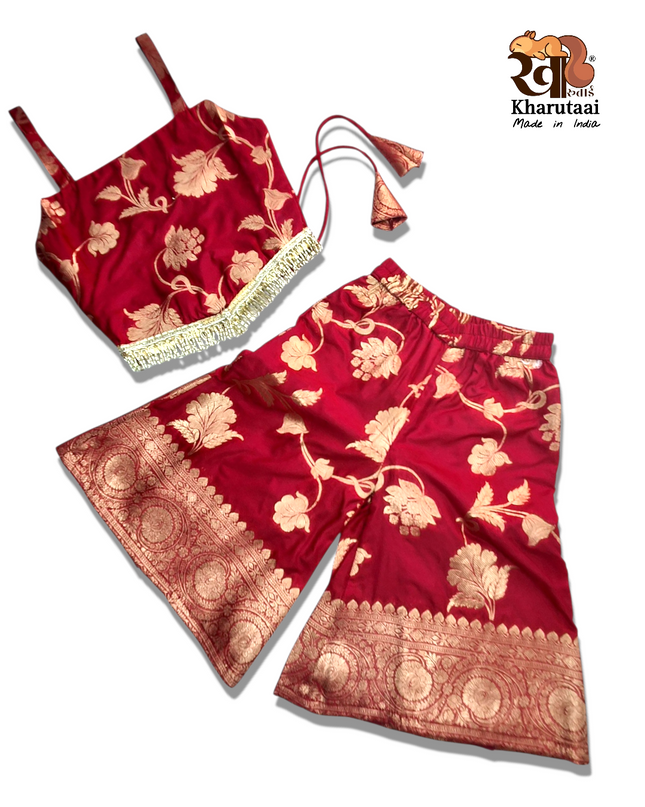 Banarasi Plazo - Festive Outfit - Ethnic Collection