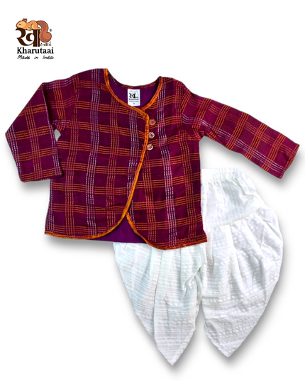 Saree Sherwani - Festive Outfit - Ethnic Collection
