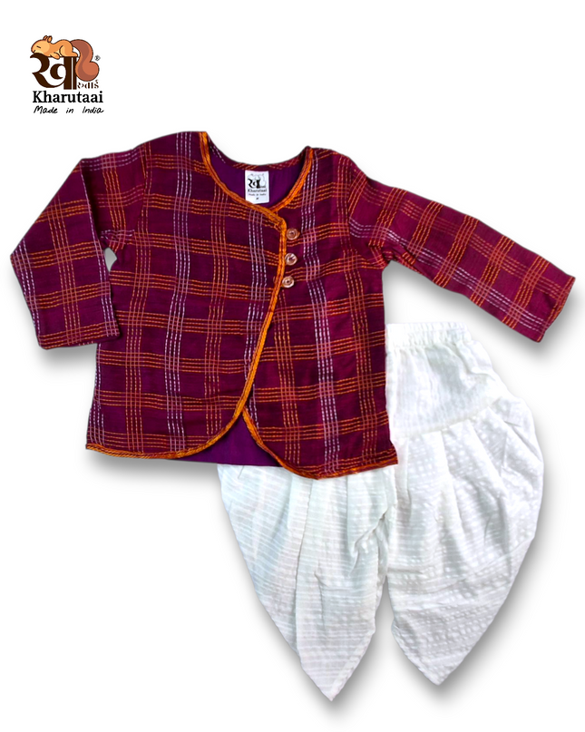 Saree Sherwani - Festive Outfit - Ethnic Collection