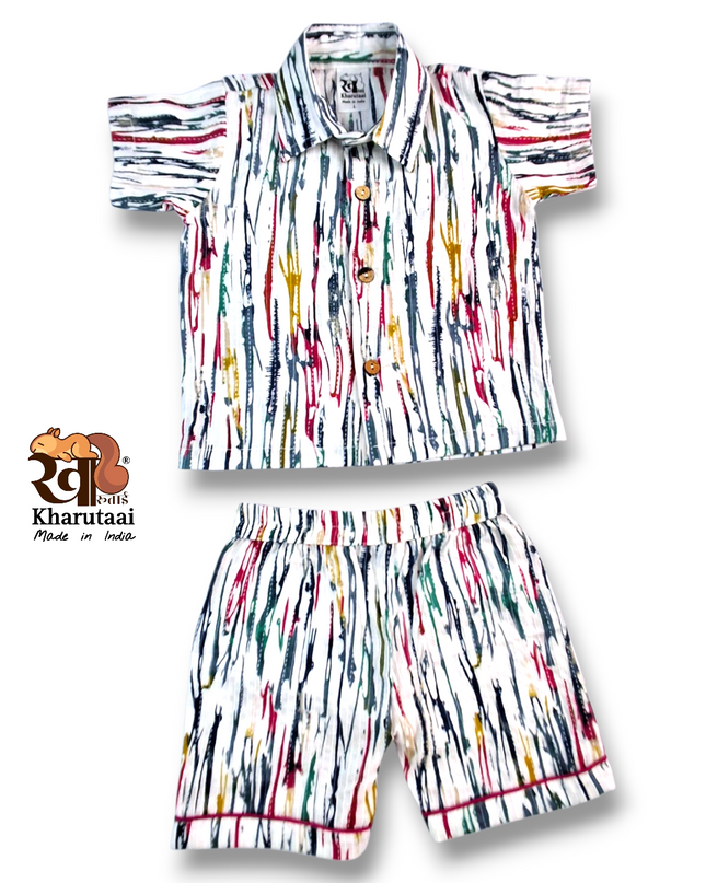 Boys Cotton Co-ord Sets