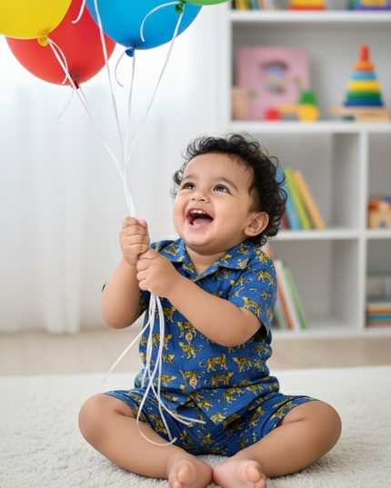 Boys Cotton Co-ord Sets