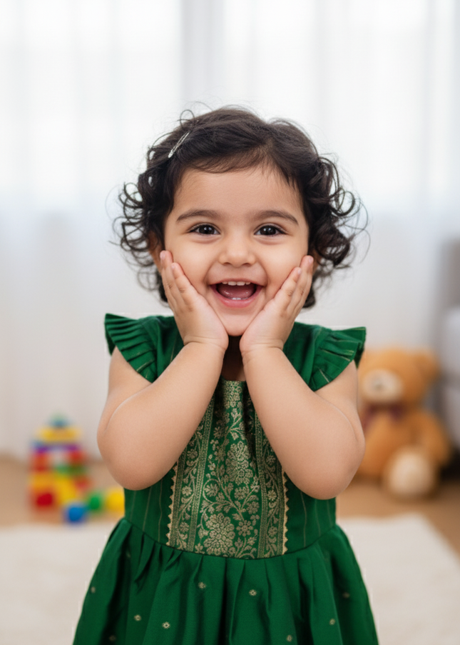 Trendy Frock Lace Style - Ethnic Collection