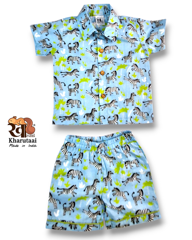 Boys Cotton Co-ord Sets