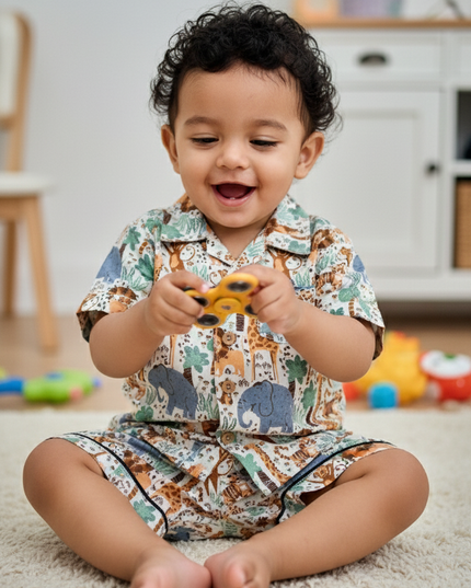 Boys Cotton Co-ord Sets